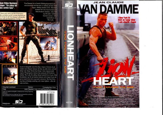 Huvudbild Lionheart - VHS