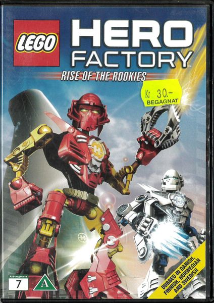 Lego Hero Factory - Rise of the Rookies (DVD) beg